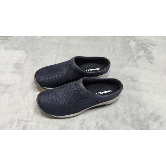 Merrell Encore Breeze Q2 Women's Slip On Shoes Blue Mesh Comfort Clogs/Mules 10 - Picture 2 of 5